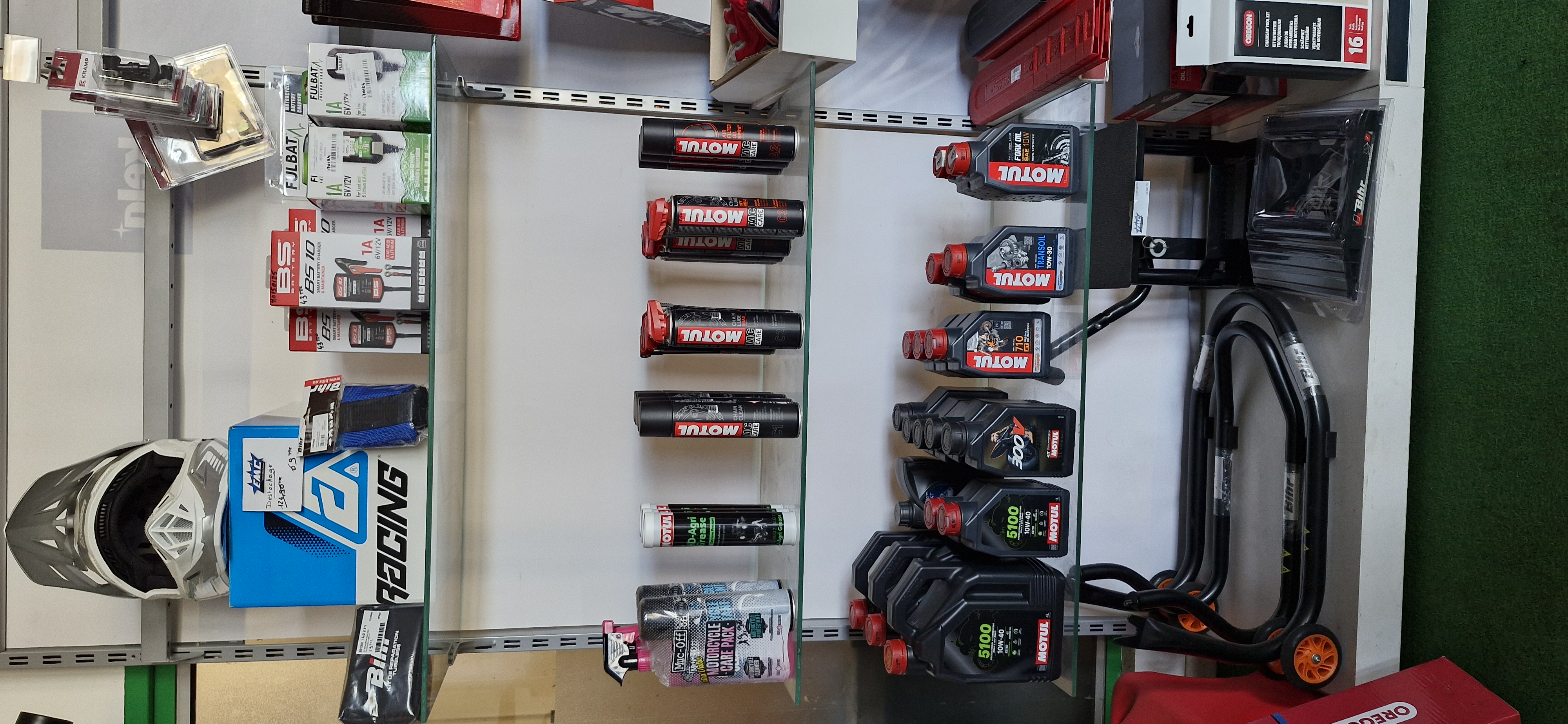 Produits pour l'entretien et le nettoyage de votre moto